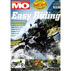 Motorrad Magazin Heft 10 / Oktober 2015 - Easy Riding