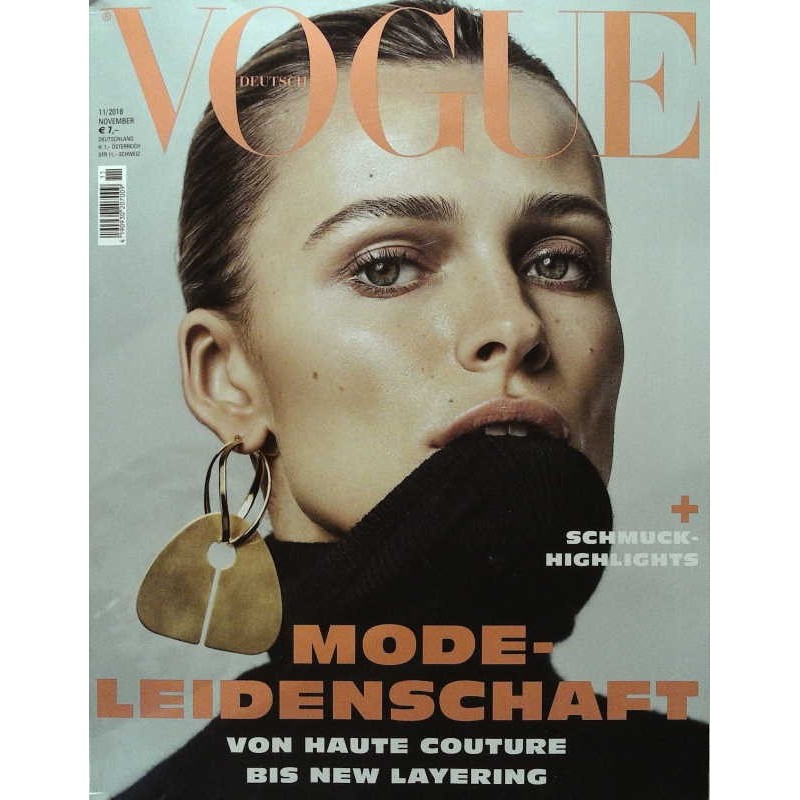 Vogue 11/November 2018 - Edita Vilkeviciute