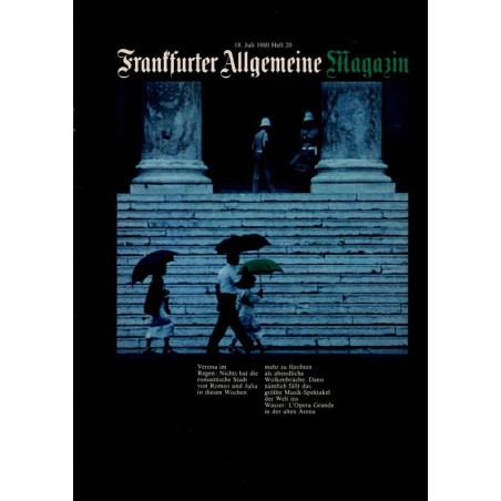 Frankfurter Allgemeine Heft 20 / Juli 1980 - L Opera Grande