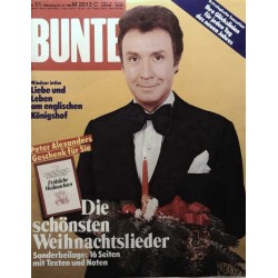 BUNTE Nr.51 / 16 Dezember 1982 - Peter Alexander