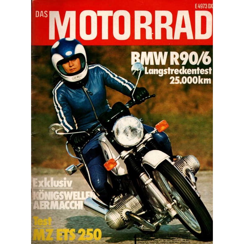 Das Motorrad Nr.1 / 11 Januar 1975 - BMW R90/6