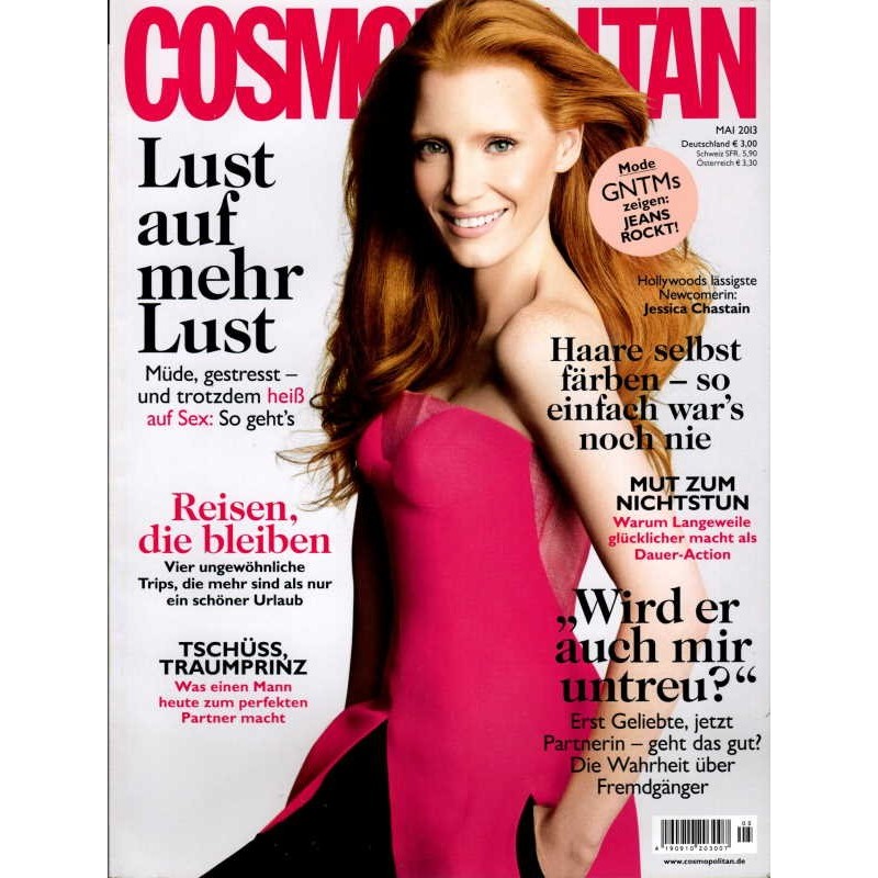 Cosmopolitan 5/Mai 2013 - Jessica Chastain