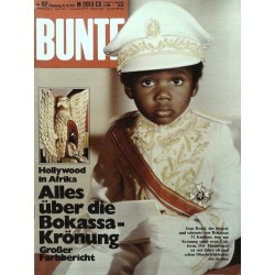 BUNTE Illustrierte Nr.52 / 15 Dezember 1977 - Jean Bedel