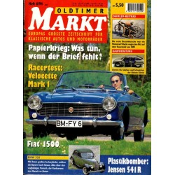 Oldtimer Markt Heft 6/Juni 1994 - Fiat 1500
