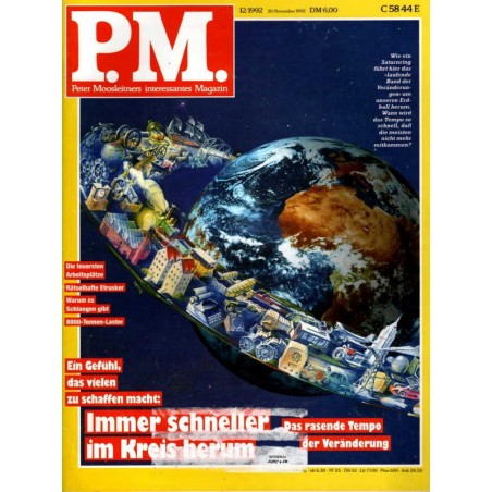 P.M. Ausgabe Dezember 12/1992 - Immer schneller