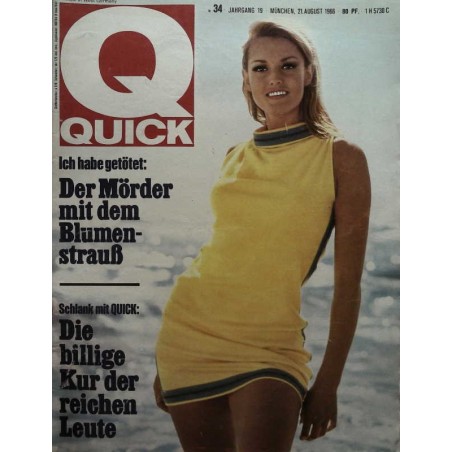 Quick Heft Nr.34 / 21 August 1966 - Magda Konopka