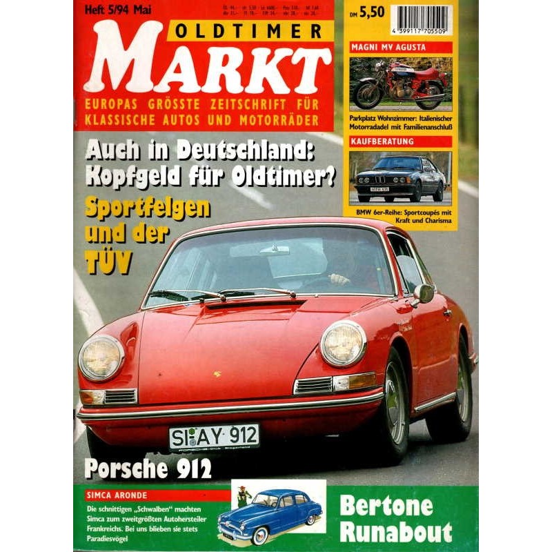 Coupe archiv zeitschrift Classic Cars