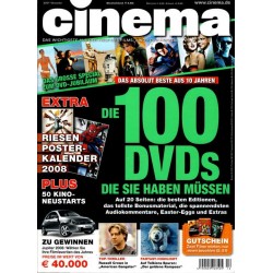CINEMA 12/07 Dezember 2007 - Die 100 DVDS