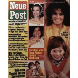 Neue Post Nr.11 / 11 März 1983 - Wencke Myhre