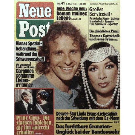 Neue Post Nr.41 / 7 Okt. 1983 - Thomas Gottschalk & seine Frau