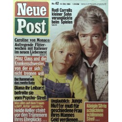 Neue Post Nr.42 / 14 Oktober 1983 - Rudi Carrel