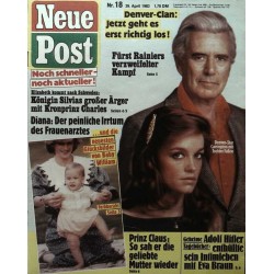 Neue Post Nr.18 / 29 April 1983 - Carrington & Tochter Fallon