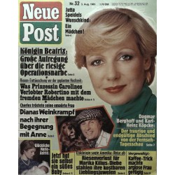 Neue Post Nr.32 / 5 August 1983 - Dagmar Berghoff