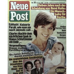 Neue Post Nr.35 / 26 August 1983 - Dorthe Kollo