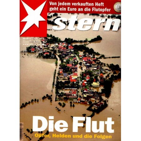 stern Heft Nr.35 / 19 August 2002 - Die Flut