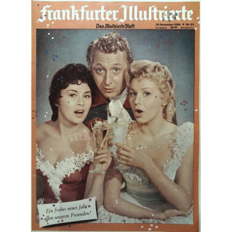 Frankfurter Illustrierte Nr.52 / 29 Dez. 1956 - Frohes neues Jahr