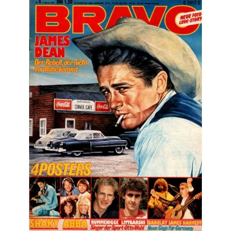 BRAVO Nr.6 / 4 Februar 1982 - James Dean