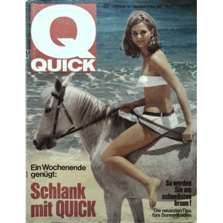 Quick Heft Nr.23 / 5 Juni 1966 - Maria Sturdevant