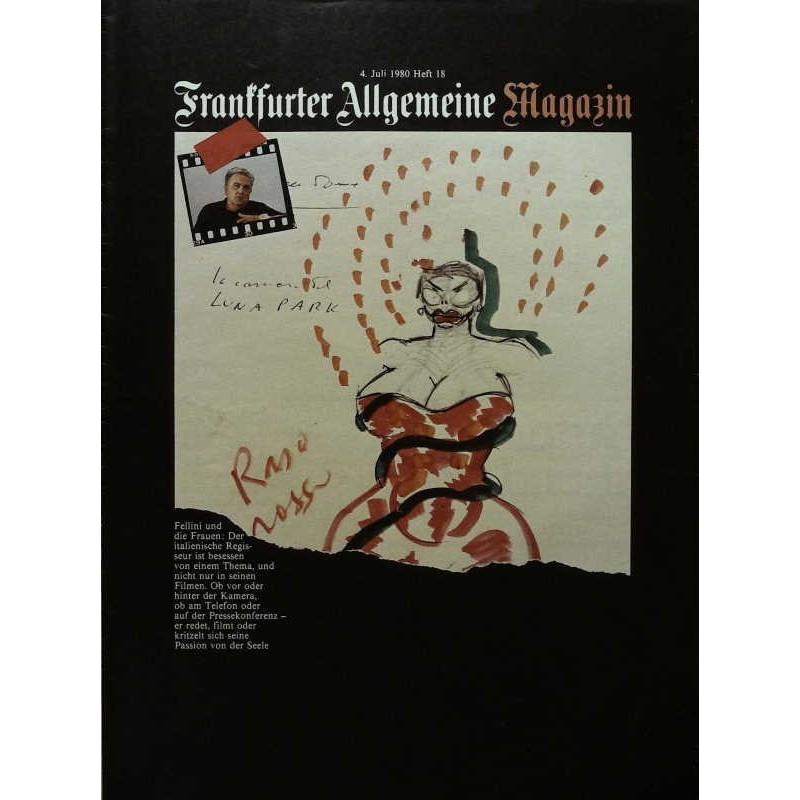 Frankfurter Allgemeine Heft 18 / Juli 1980 - Fellini