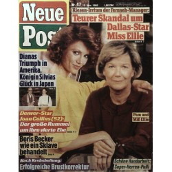 Neue Post Nr.47 / 15 November 1985 - Pam und Miß Ellie