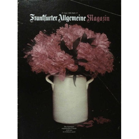 Frankfurter Allgemeine Heft 17 / Juni 1980 - Töpfe & Blumen
