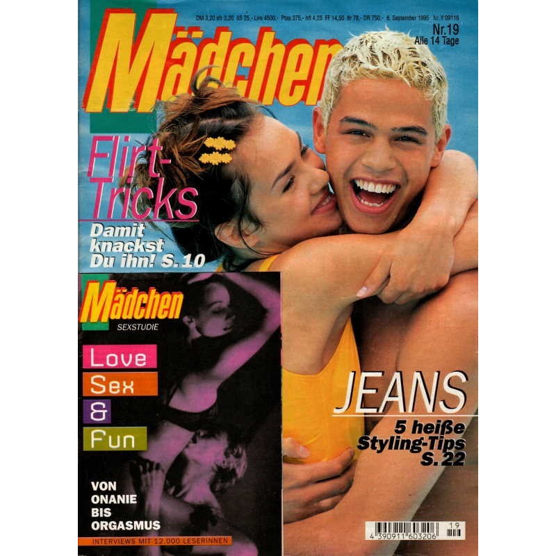 Mädchen Nr.19 /  6 September 1995 - Flirt Tricks