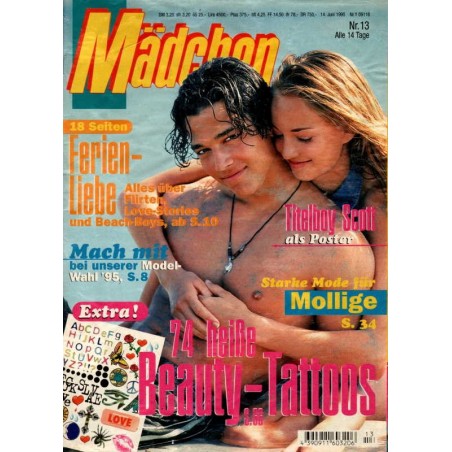 Mädchen Nr.13 /  14 Juni 1995 - Ferienliebe