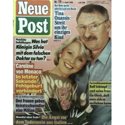 Neue Post Nr.15 / 4 April 1986 - Rolf Schimpf & seine Frau