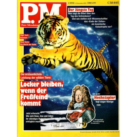 P.M. Ausgabe Januar 1/1994 - Freßfeind kommt