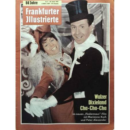 Frankfurter Illustrierte Nr.4 / 28 Januar 1962 - Fledermaus Film