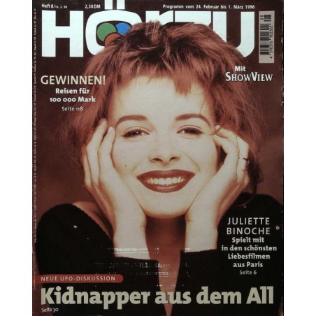 HÖRZU 8 / 24 Feb. bis 1 März 1996 - Juliette Binoche