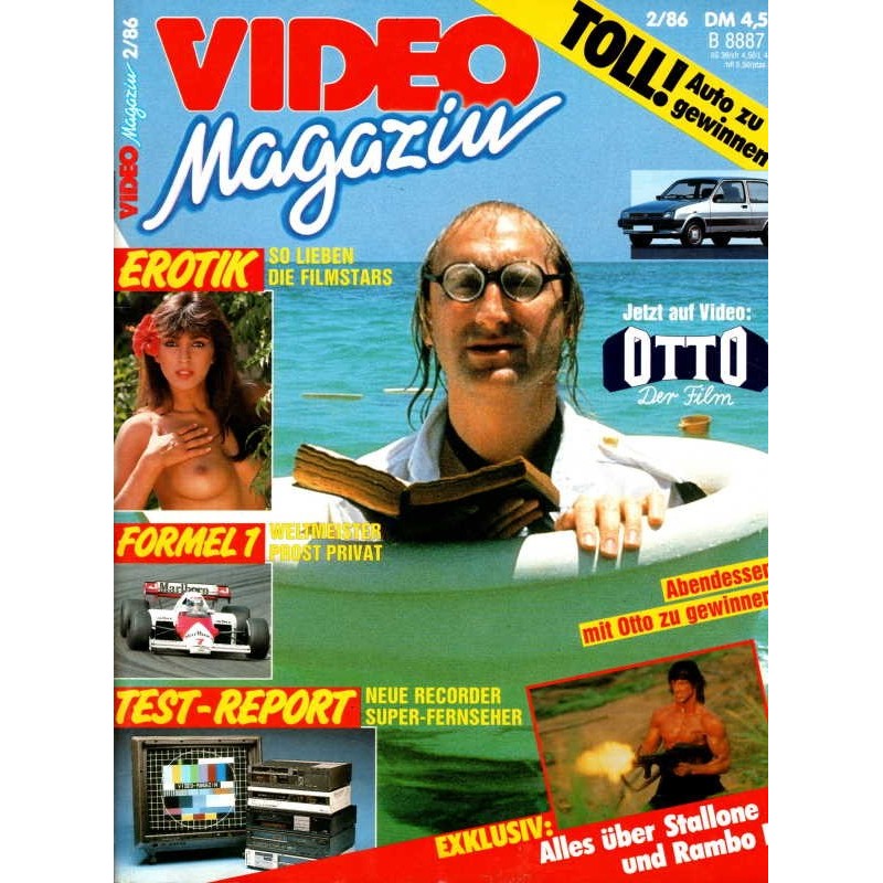 Video Magazin 2/86 Februar 1986 - Otto der Film