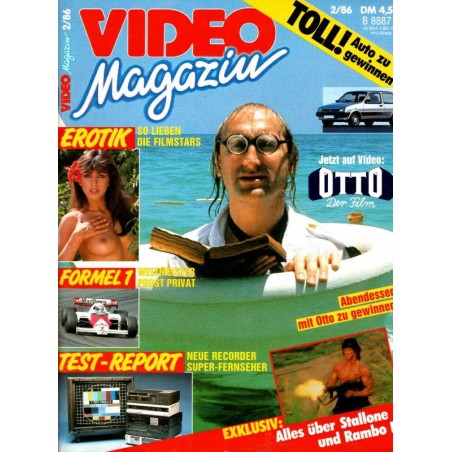 Video Magazin 2/86 Februar 1986 - Otto der Film