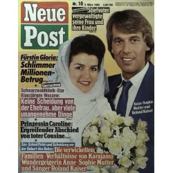 Neue Post Nr.10 / 3 März 1989 - Anne Sophie & Roland Kaiser