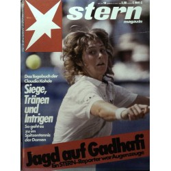 stern Heft Nr.18 / 24 April 1986 - Claudia Kohde
