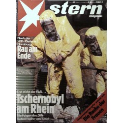 stern Heft Nr.47 / 13 November 1986 - Tschernobyl am Rhein