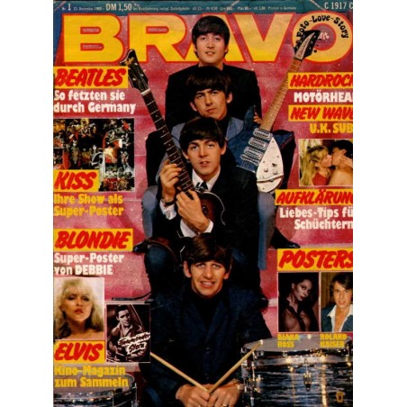 BRAVO Nr.1 / 23 Dezember 1980 - Beatles