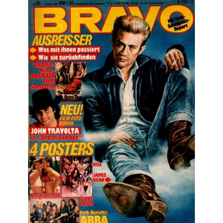 BRAVO Nr.41 / 2 Oktober 1980 - James Dean