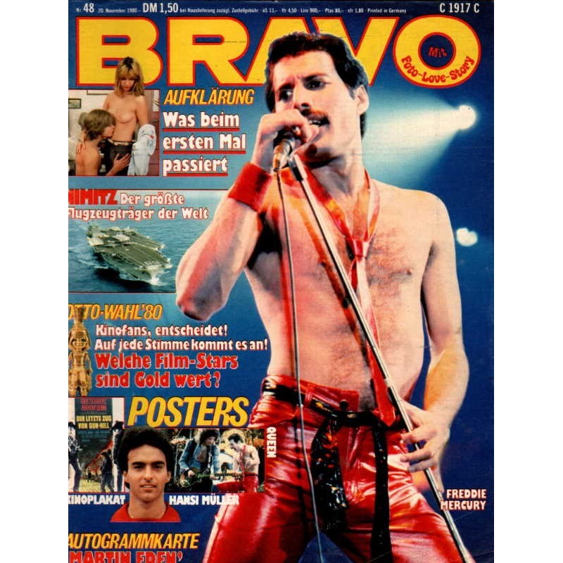BRAVO Nr.48 / 20 November 1980 - Freddie Mercury