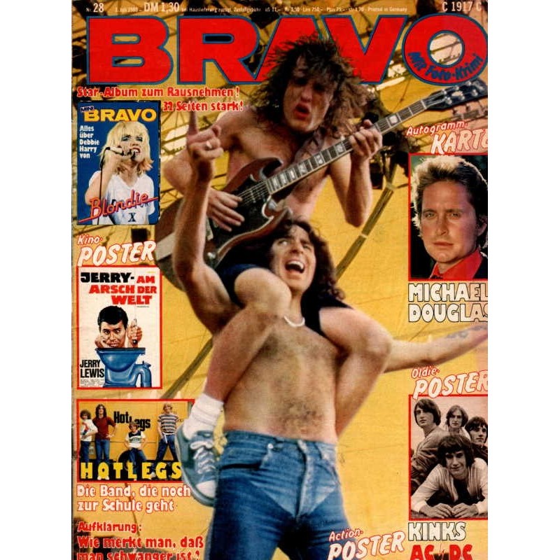 BRAVO Nr.28 / 3 Juli 1980 - AC/DC