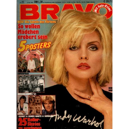 BRAVO Nr.21 / 14 Mai 1980 - Debbie Harry