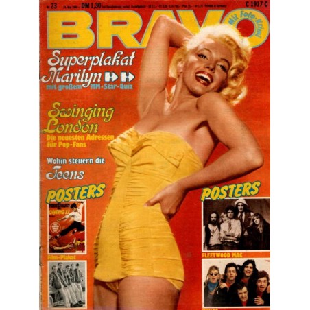 BRAVO Nr.23 / 29 Mai 1980 - Marilyn Monroe