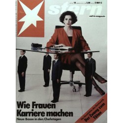 stern Heft Nr.18 / 28 April 1988 - Wie Frauen Karriere machen