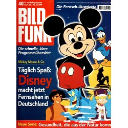 Bild und Funk Nr. 40 / 9 bis 15 Oktober 1999 - Disney