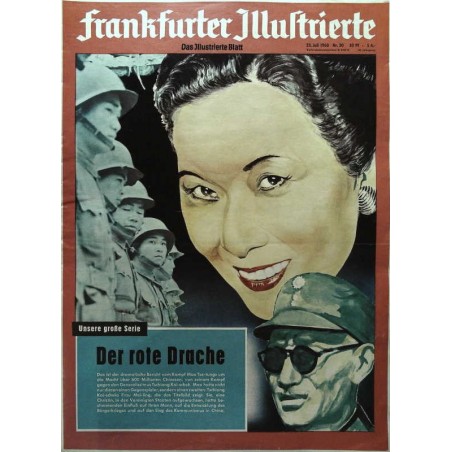Frankfurter Illustrierte Nr.30 / 23 Juli 1960 - Der rote Drache