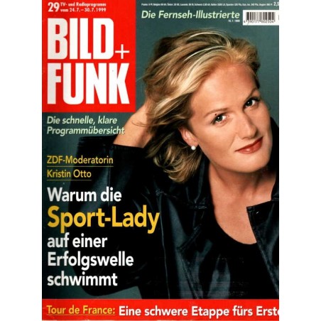 Bild und Funk Nr. 29 / 24 - 30 Juli 1999 - Kristin Otto