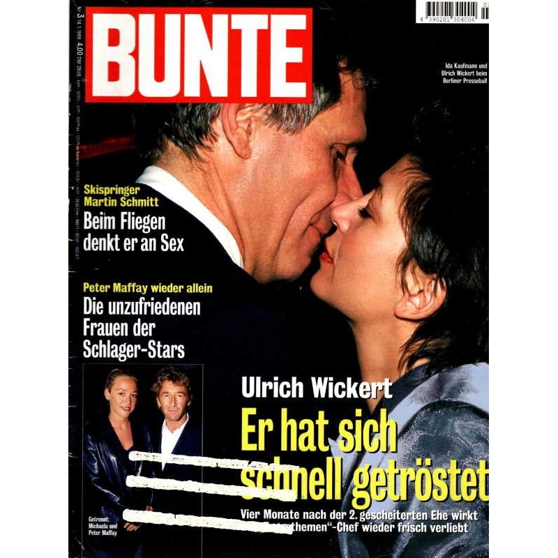 BUNTE Nr.3 / 14 Januar 1999 - Ulrich Wickert