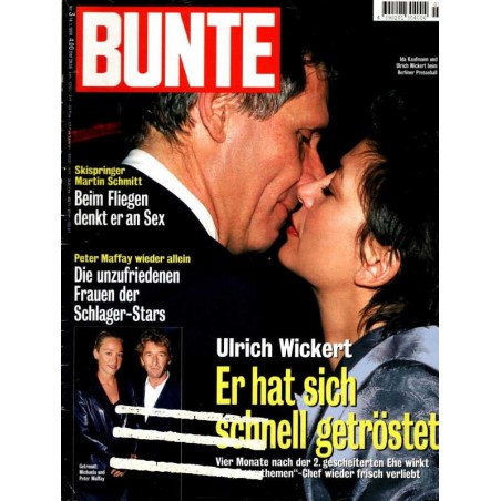 BUNTE Nr.3 / 14 Januar 1999 - Ulrich Wickert