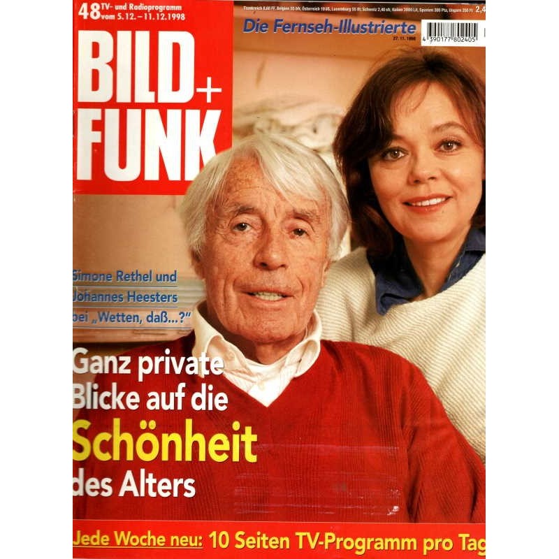 Bild und Funk Nr. 48 / 5 bis 11 Dezember 1998 - Simone Rethel