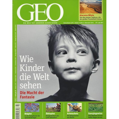 Geo Nr. 7 / Juli 2011 - Wie Kinder die Welt sehen
